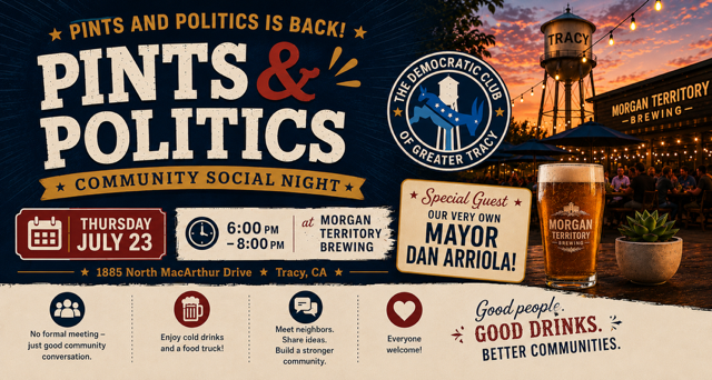 Pints and Politics Is Back!
